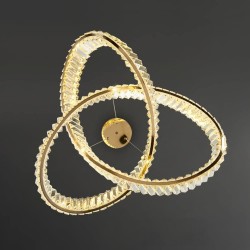 LAMPA SUFITOWA WISZĄCA LED APP1538-CP GOLD