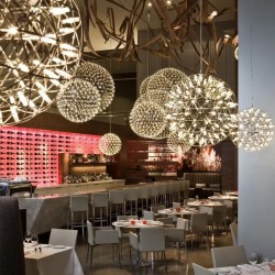 LAMPA SUFITOWA WISZĄCA LED APP1505-CP GOLD