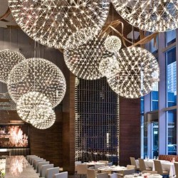 LAMPA SUFITOWA WISZĄCA LED APP1505-CP GOLD