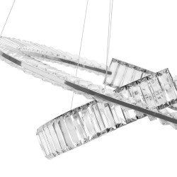 LAMPA WISZĄCA LED APP1525-CP60/80 CHROM