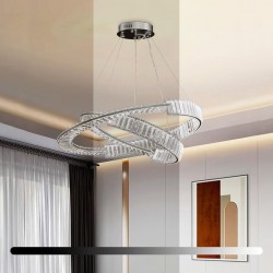 LAMPA WISZĄCA LED APP1525-CP60/80 CHROM