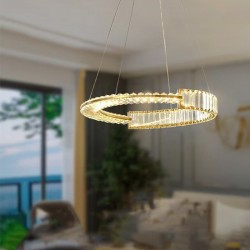 LAMPA WISZĄCA LED APP1526-CP40 GOLD