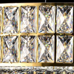 LAMPA SUFITOWA WISZĄCA LED APP1568-CP Gold 60cm