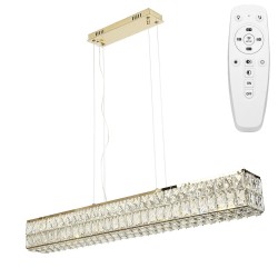 LAMPA SUFITOWA WISZĄCA LED APP1566-CP Gold