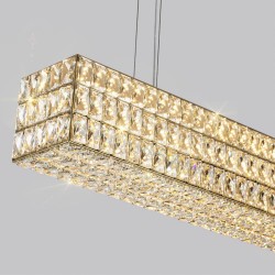LAMPA SUFITOWA WISZĄCA LED APP1566-CP Gold