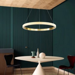 LAMPA SUFITOWA WISZĄCA LED APP1510-CP GOLD