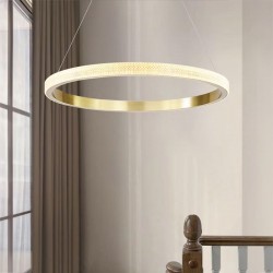 LAMPA SUFITOWA WISZĄCA LED APP1510-CP GOLD