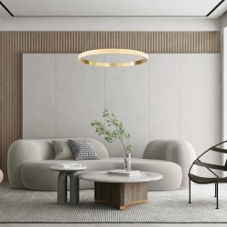 LAMPA SUFITOWA WISZĄCA LED APP1510-CP GOLD