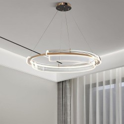 LAMPA SUFITOWA WISZĄCA LED APP1672-CP Gold