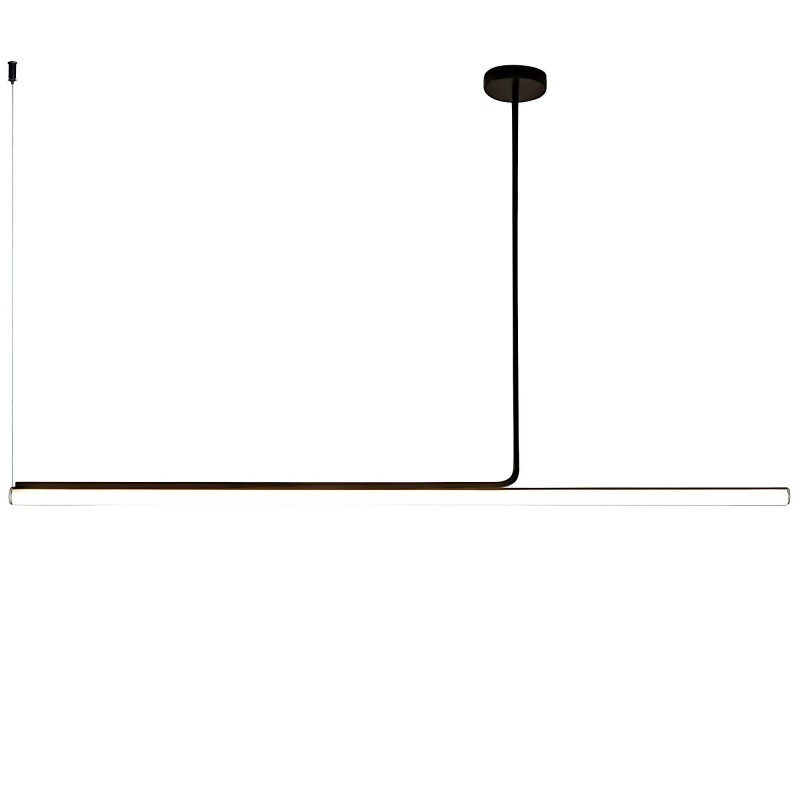 LAMPA SUFITOWA WISZĄCA LED APP1660-CP Black 140cm