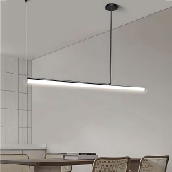 LAMPA SUFITOWA WISZĄCA LED APP1660-CP Black 140cm
