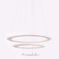 LAMPA WISZĄCA LED G042-3CP ZŁOTA