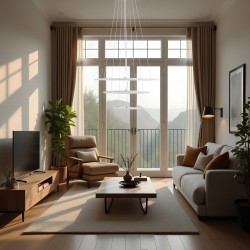 LAMPA WISZĄCA LED G042-3CP ZŁOTA