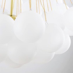 LAMPA SUFITOWA WISZĄCA APP1688-12CP Złota