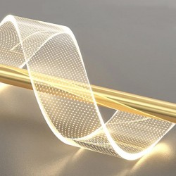 LAMPA SUFITOWA WISZĄCA LED G121-CP GOLD