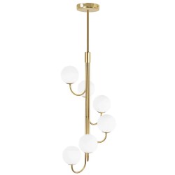 LAMPA SUFITOWA WISZĄCA Gold APP1585-6CP