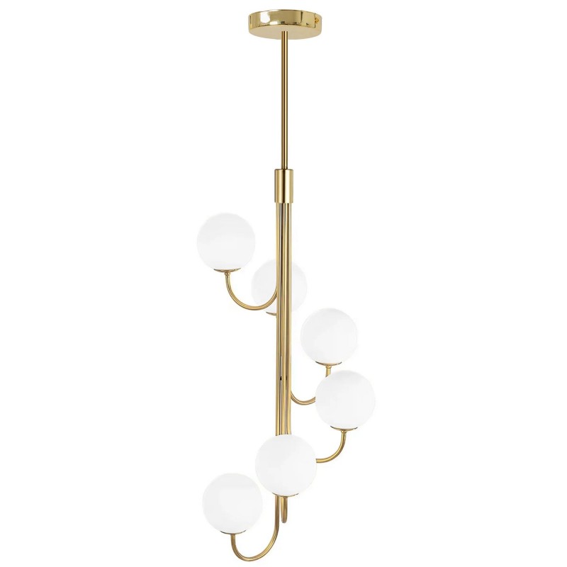 LAMPA SUFITOWA WISZĄCA Gold APP1585-6CP