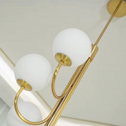 LAMPA SUFITOWA WISZĄCA Gold APP1585-6CP