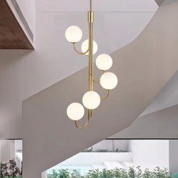 LAMPA SUFITOWA WISZĄCA Gold APP1585-6CP