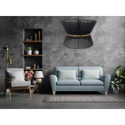 LAMPA SUFITOWA WISZĄCA APP1503-1CP BLACK