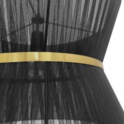 LAMPA SUFITOWA WISZĄCA APP1503-1CP BLACK