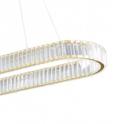 LAMPA WISZĄCA LED APP1508-CP BRUSH GOLD
