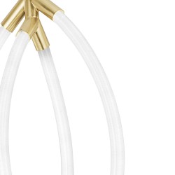 LAMPA WISZĄCA LED G017-CP ZŁOTA