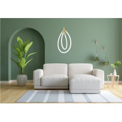 LAMPA WISZĄCA LED G017-CP ZŁOTA