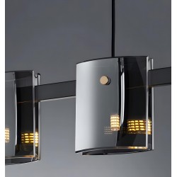 LAMPA WISZĄCA 5-punktowa APP1706-5CP GREY G9