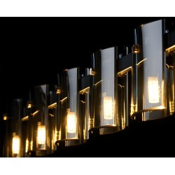 LAMPA WISZĄCA 5-punktowa APP1706-5CP GREY G9