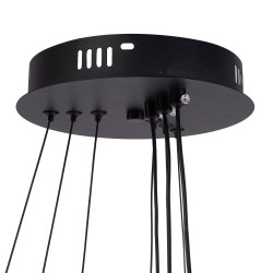 LAMPA WISZĄCA LED G040-3CP CZARNA