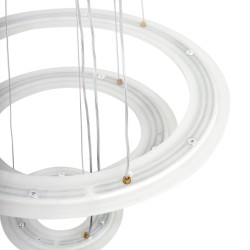 LAMPA SUFITOWA WISZĄCA LED G041-3CP Szczotkowane Złoto