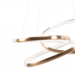 LAMPA WISZĄCA LED G005-CP ZŁOTA