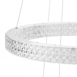 LAMPA WISZĄCA LED KRYSZTAŁOWA MS008-CP Chrom