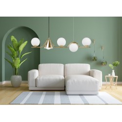 LAMPA SUFITOWA WISZĄCA Gold APP1662-5CP