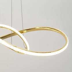 LAMPA SUFITOWA WISZĄCA LED APP1601-CP Gold