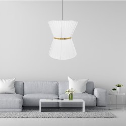 LAMPA SUFITOWA WISZĄCA APP1504-1CP WHITE