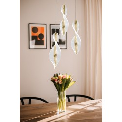 LAMPA WISZĄCA LED G028-3CP ZŁOTY