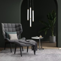 LAMPA WISZĄCA LED G024-4CPR ZŁOTA