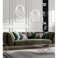 LAMPA WISZĄCA LED G016-CP ZŁOTA