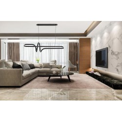 LAMPA WISZĄCA LED G038-CP CZARNA