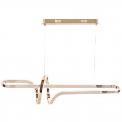 LAMPA WISZĄCA LED G039-CP Złota