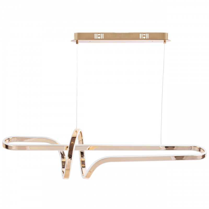 LAMPA WISZĄCA LED G039-CP Złota