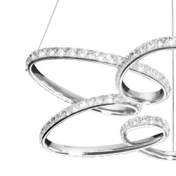 LAMPA WISZĄCA LED G002-CP CHROM