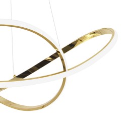 LAMPA WISZĄCA LED G078-1CP ZŁOTA