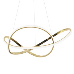 LAMPA WISZĄCA LED G078-1CP ZŁOTA