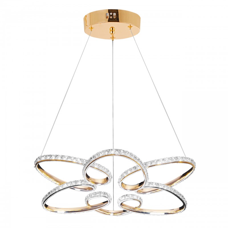 LAMPA WISZĄCA LED G001-CP ZŁOTA