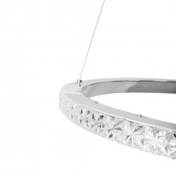 LAMPA WISZĄCA LED MS010-CP 59cm Chrom