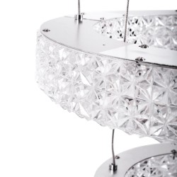 LAMPA WISZĄCA LED KRYSZTAŁOWA MS006-CP Chrom