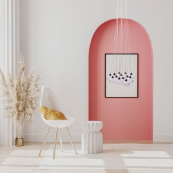 LAMPA SUFITOWA MS024-13CP Czarna